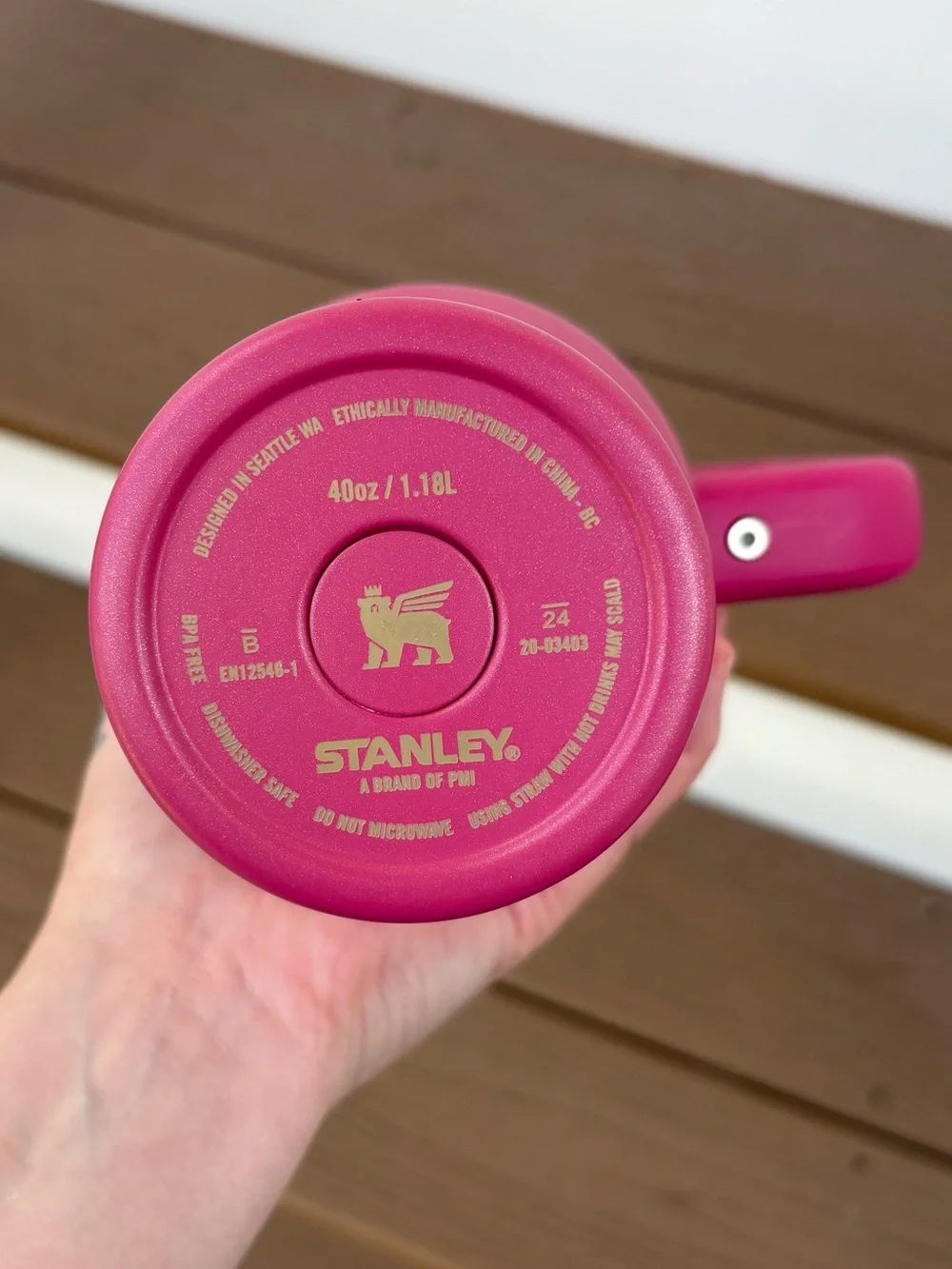 Stanley x Starbucks 40oz Sparkle Pink Tumbler